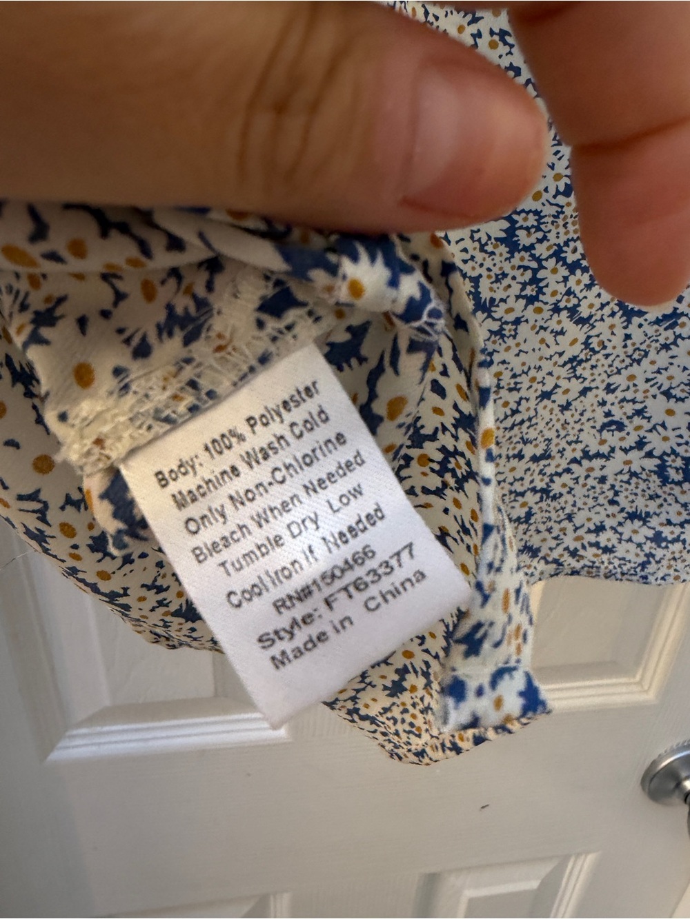 Stitchfix Lexy Floral Button Front Blouse Medium - Picture 9 of 10